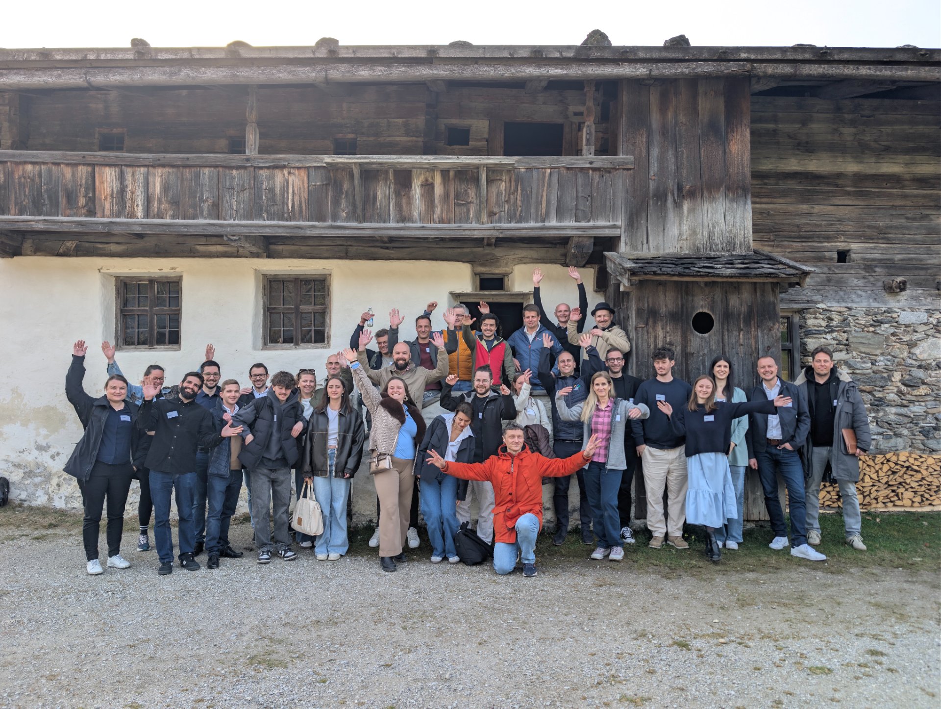 Gruppenfoto vom KINN#20 am 9. April 2026 in Kramsach