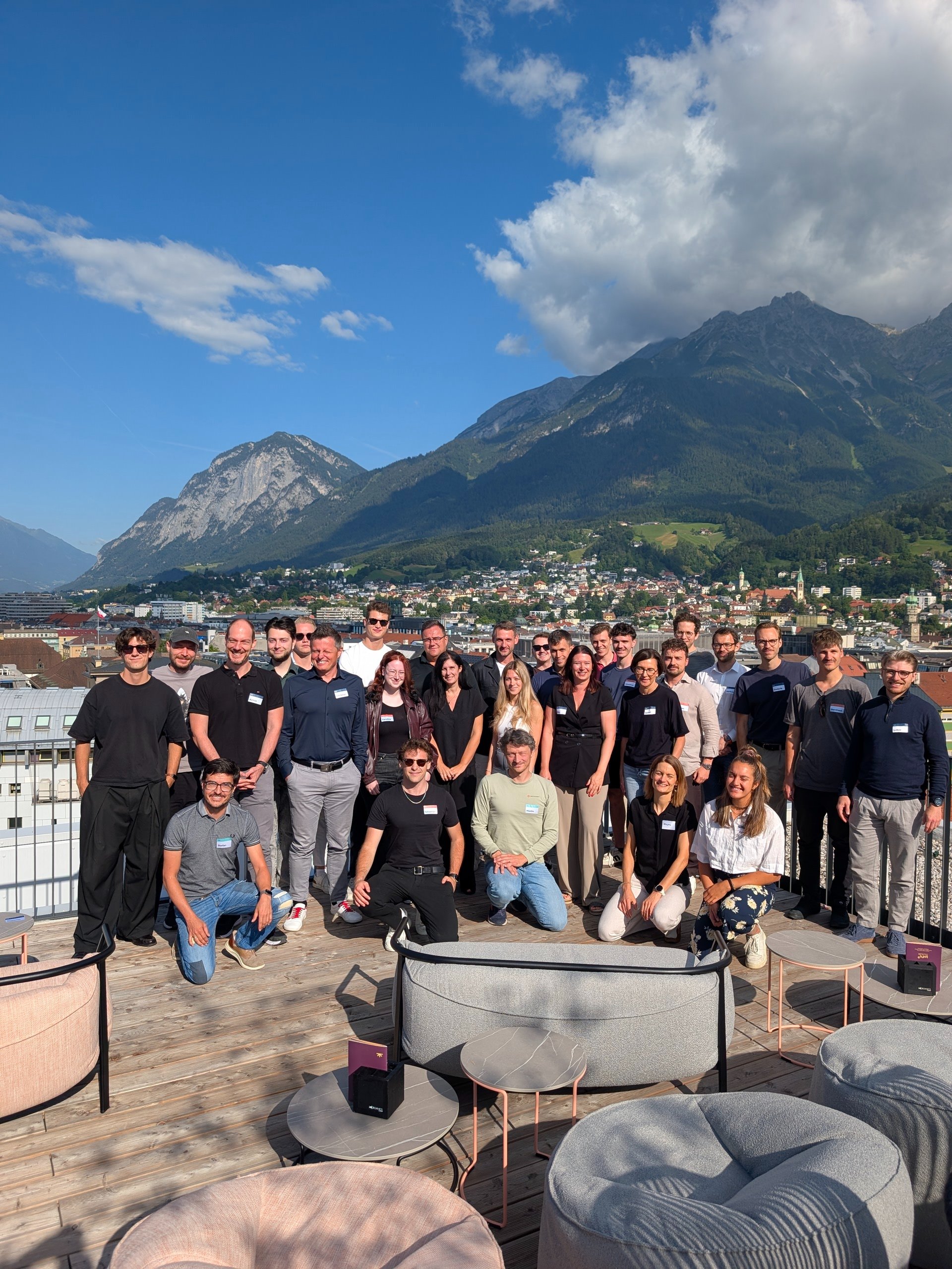 Gruppenfoto vom KINN#33 am 9. Juli 2026 in Innsbruck