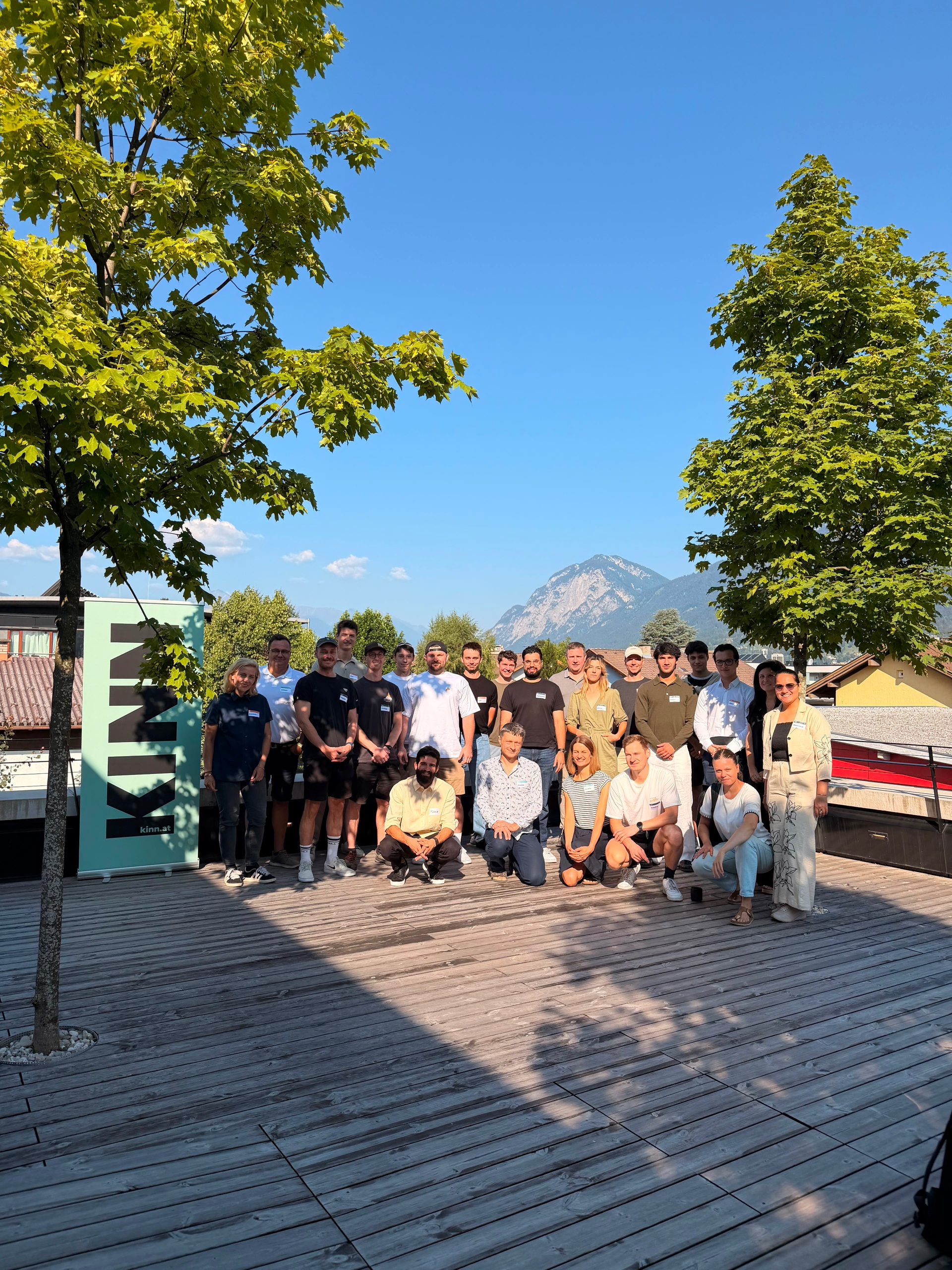 Gruppenfoto vom KINN#36 am 30. Juli 2026 in Innsbruck