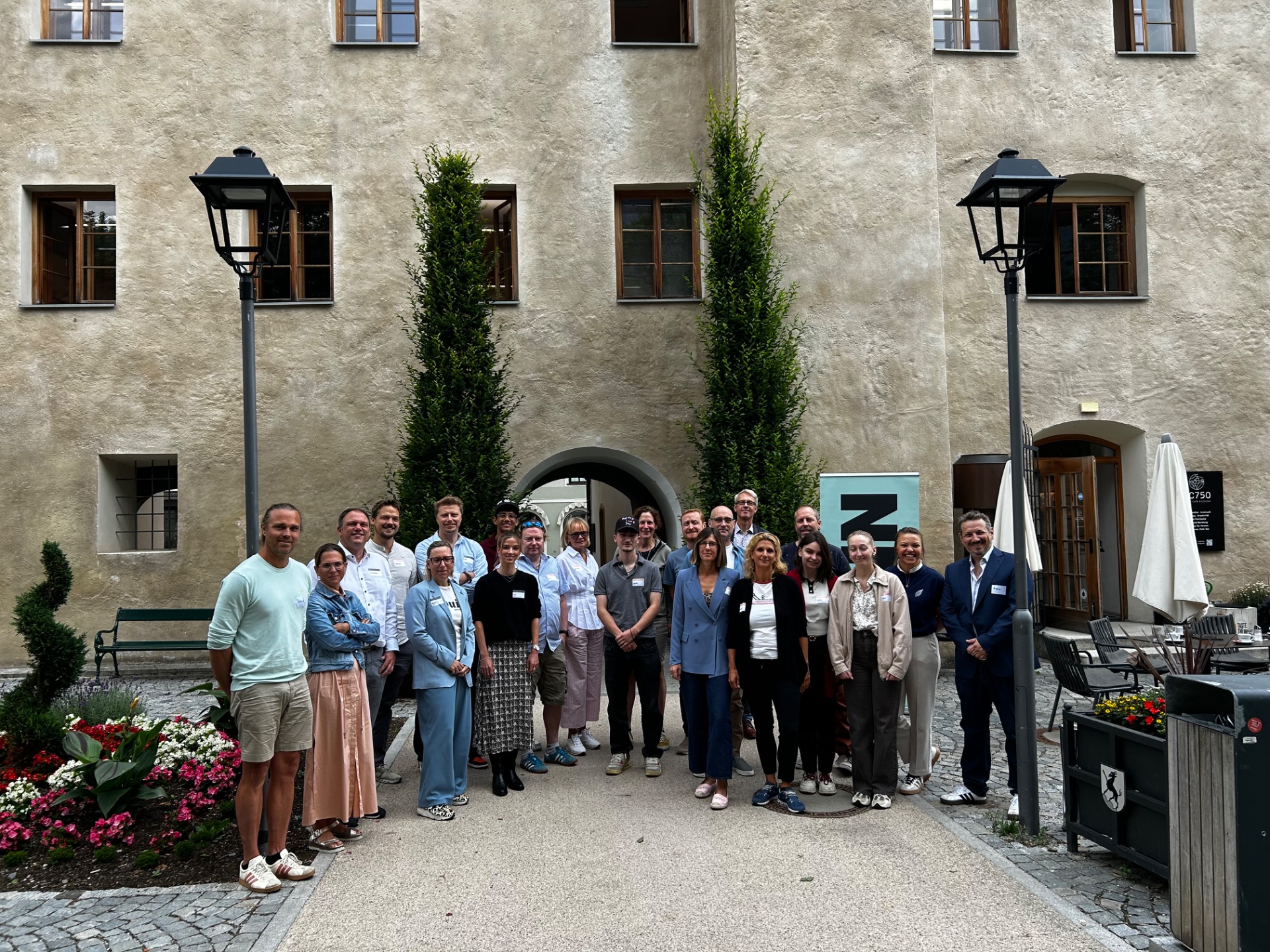 Gruppenfoto vom KINN#33 am 9. Juli 2026 in Kitzbühel