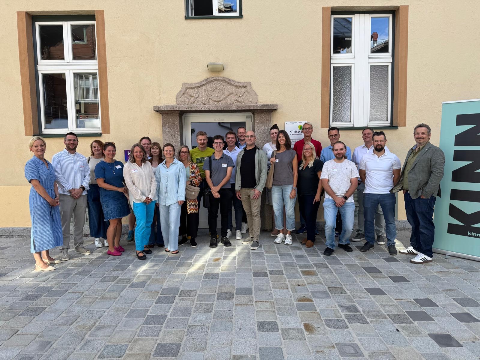Gruppenfoto vom KINN#39 am 20. August 2026 in St. Johann in Tirol
