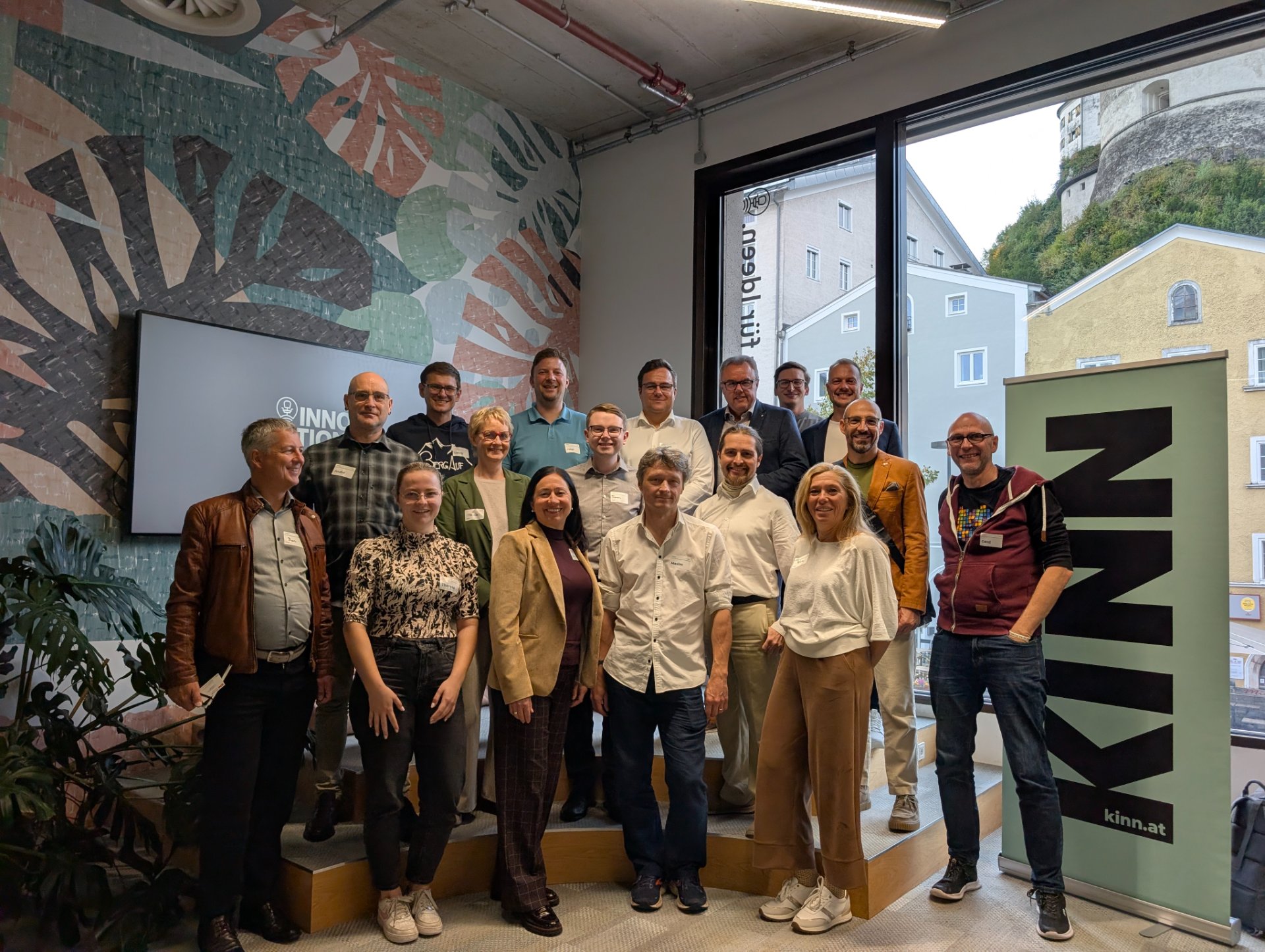 Gruppenfoto vom KINN#47 am 15. Oktober 2026 in Kufstein