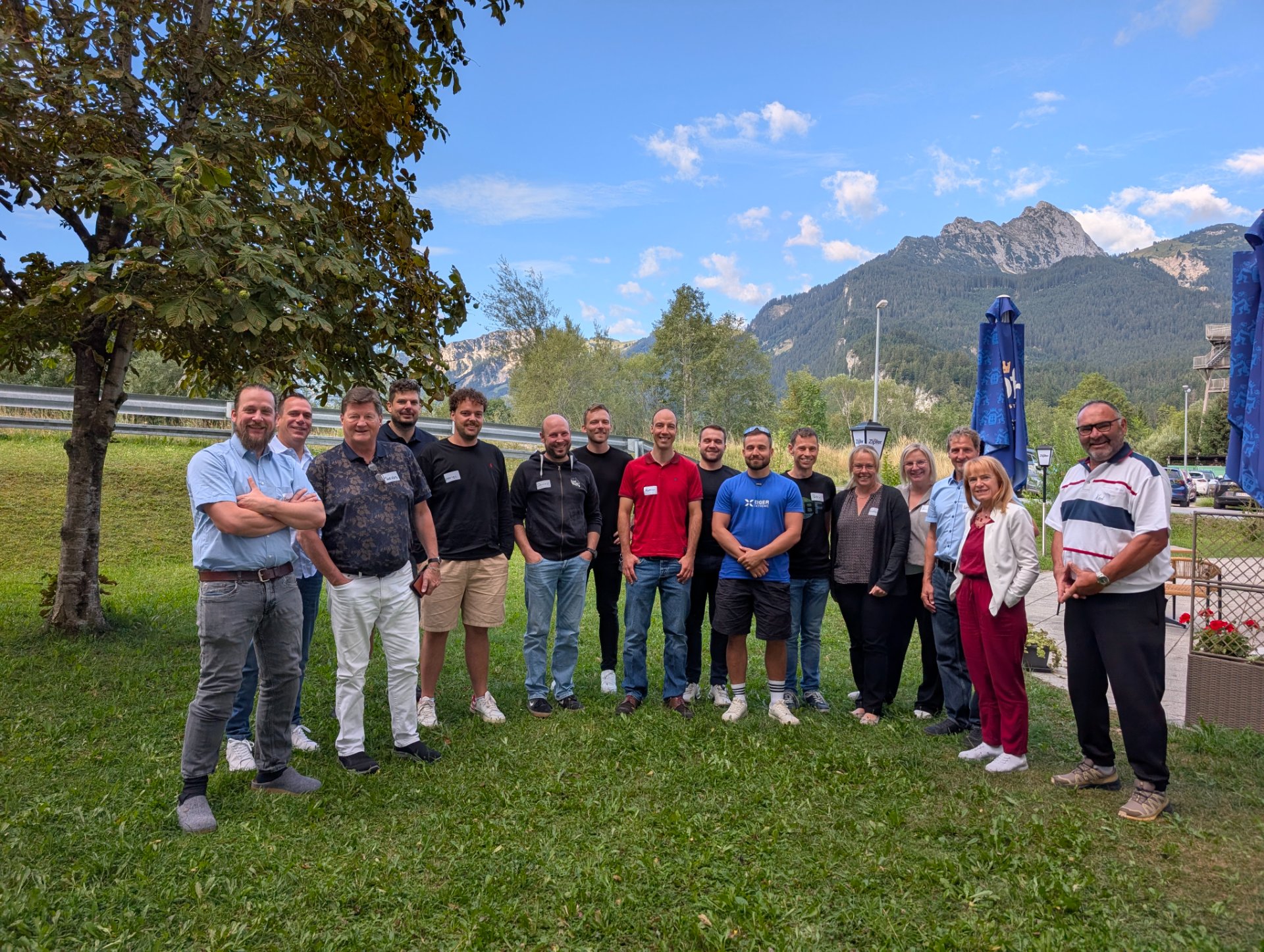 Gruppenfoto vom KINN#41 Reutte am 3. September 2026 in Pflach